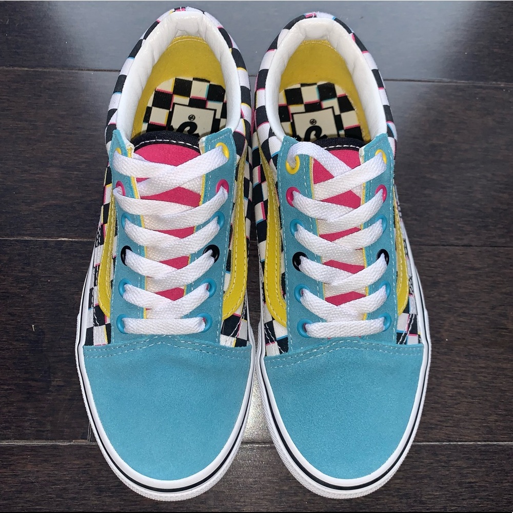 NWOT VANS Old Skool Crazy Check Limited Edition